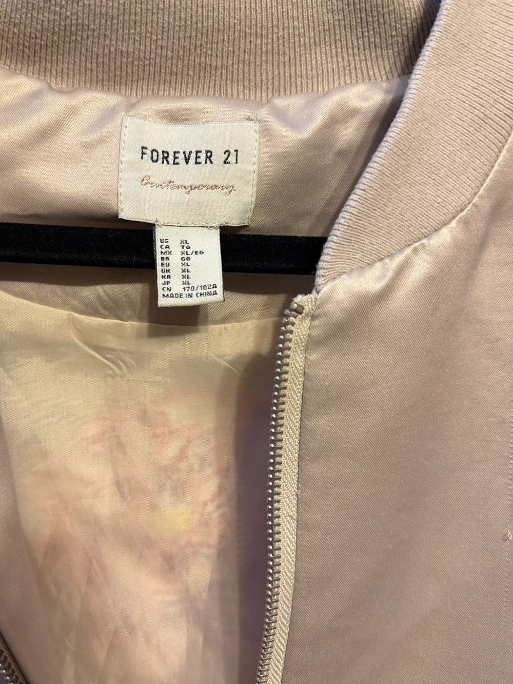 Embroidered bomber jacket - Picture 3 of 4